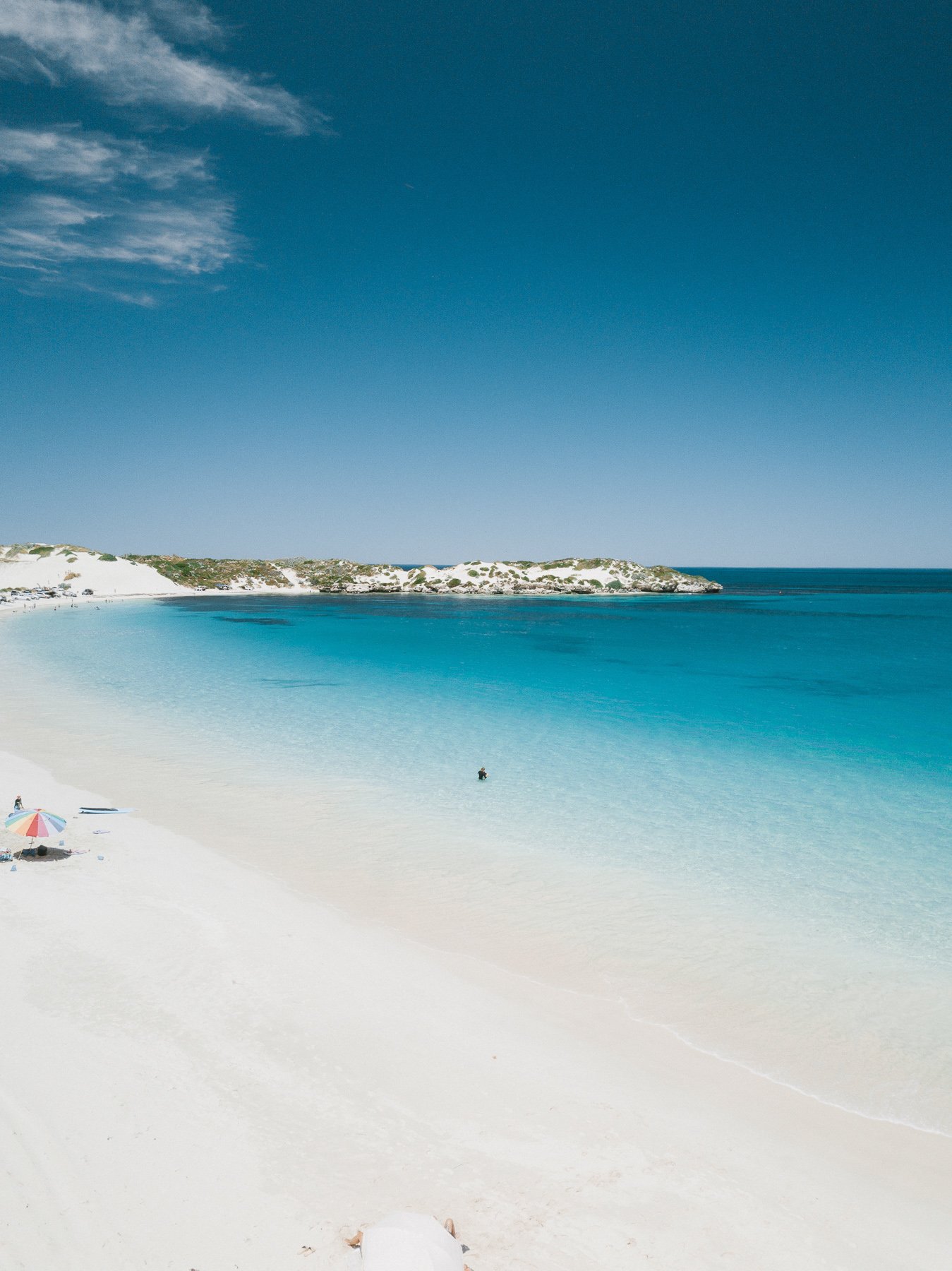Swimming at Jurien Bay, Western Australia