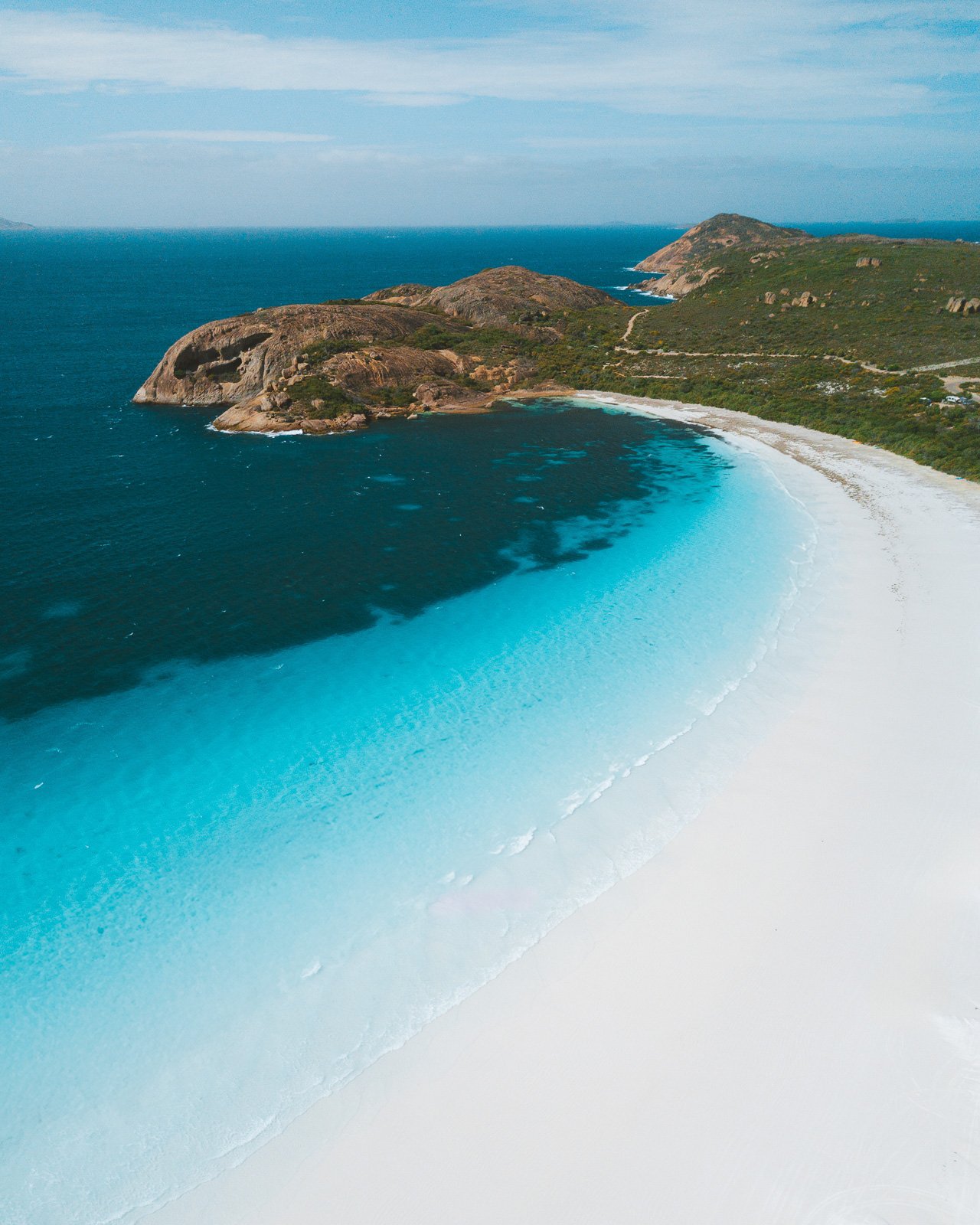 Best beaches in Esperance at Lucky Bay, Western Australia