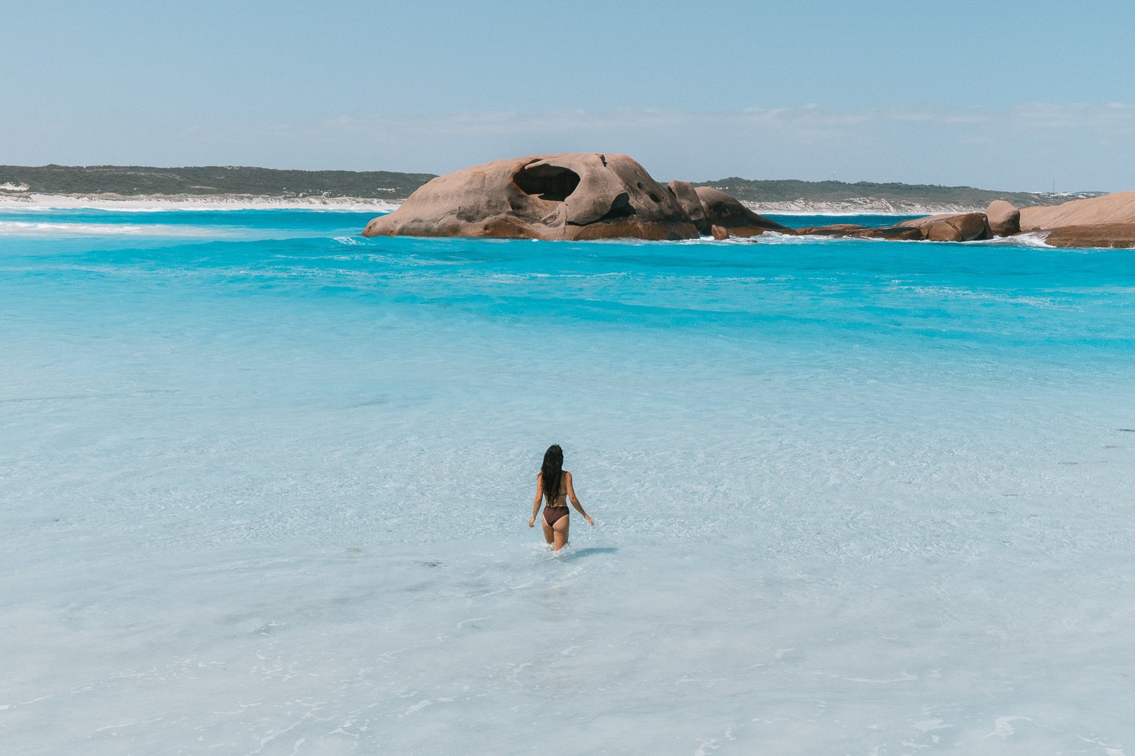 Twilight Beach and its granite rock formation in Esperance, Western Australia
